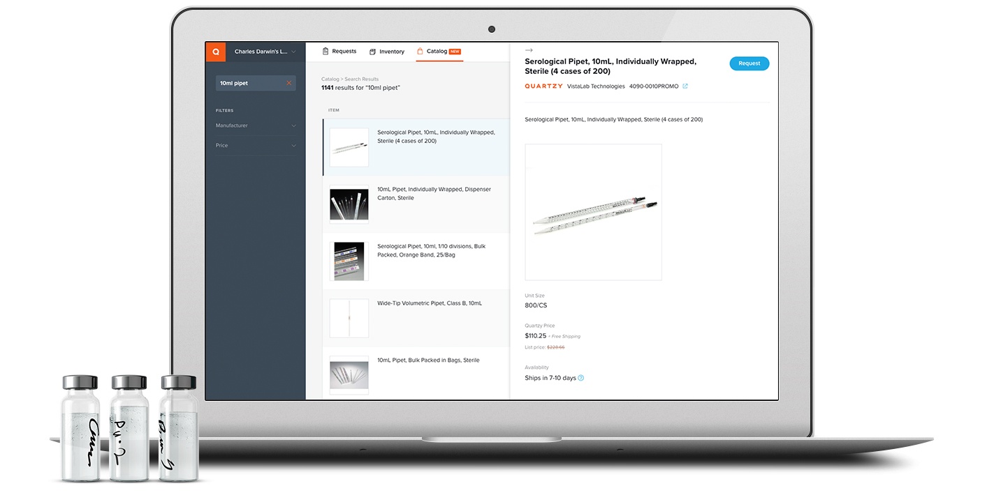 Quartzy Lab Management